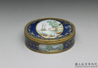 图片[2]-Copper-body painted enamel box, 18th century, Qing dynasty-China Archive